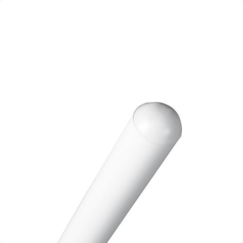 60 cm átmérőjű, fehér kerti asztal
