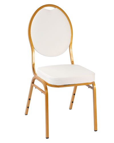 Wenecja bankett szék, fehér