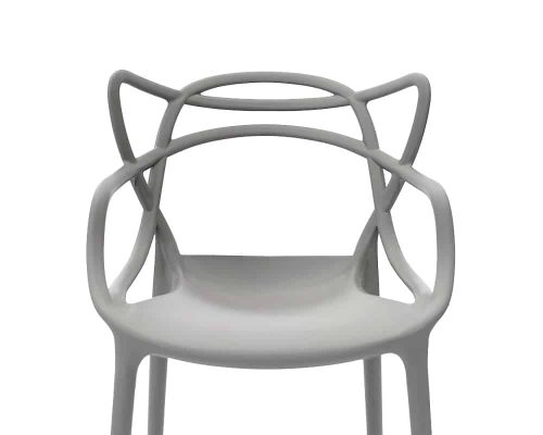 Osztott modern szék - szürke