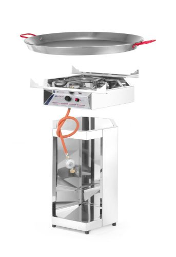 Gasgrill Fiesta 800, HENDI, 7kW, 800x800x(H)900mm