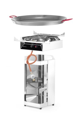 Gasgrill Fiesta 800, HENDI, 7kW, 800x800x(H)900mm