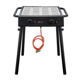  Xantos Black Gázsütő , HENDI, Fekete, 9,5kW, 770x710x(H)870mm