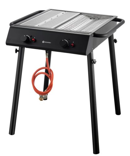 Xantos Black Gázsütő , HENDI, Fekete, 9,5kW, 770x710x(H)870mm