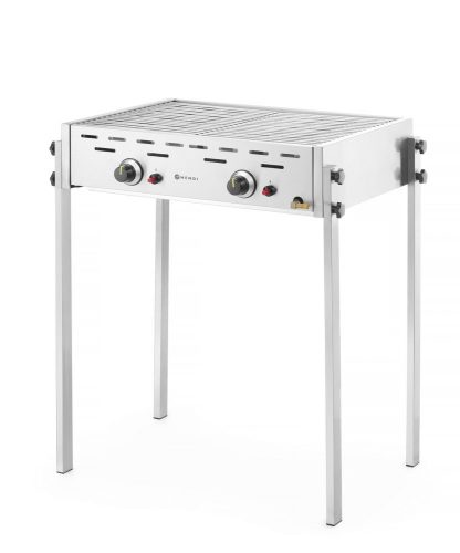 Roast-Master Pro gáz grill, HENDI, 11,6kW, 790x560x(H)900mm