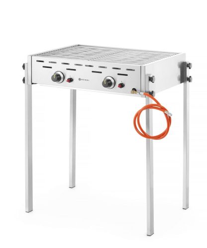 Roast-Master Pro gáz grill, HENDI, 11,6kW, 790x560x(H)900mm