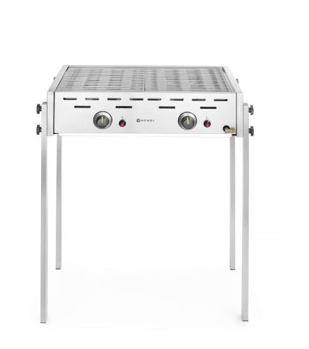 Roast-Master Pro gáz grill, HENDI, 11,6kW, 790x560x(H)900mm