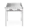 Green Fire 2 égőfejjel, HENDI, Profi Line, 2 Rozsdamentes acél GN 1/1 grillsütő rács, 11,6kW, 740x612x(H)825mm