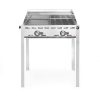 Green Fire 2 égőfejjel, HENDI, Profi Line, 2 Rozsdamentes acél GN 1/1 grillsütő rács, 11,6kW, 740x612x(H)825mm