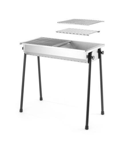 Faszenes grill Patio, HENDI, 770x380x(H)760mm