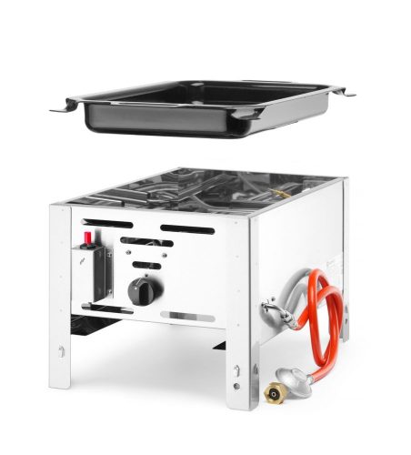 Bake-Master Asztali grillsütő Mini, HENDI, 5,8kW, 340x540x(H)300mm