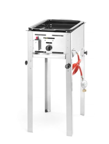 Gázüzemű Grill-Master Mini, HENDI, 5,8kW, 340x540x(H)840mm