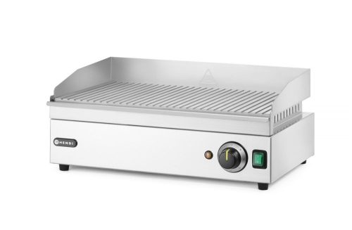Rácsos bordás, HENDI, Kitchen Termékcsalád, 220-240V/2400W, 527x404x(H)233mm
