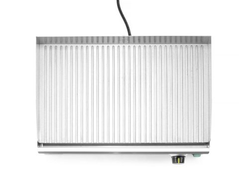 Rácsos bordás, HENDI, Kitchen Termékcsalád, 220-240V/2400W, 527x404x(H)233mm