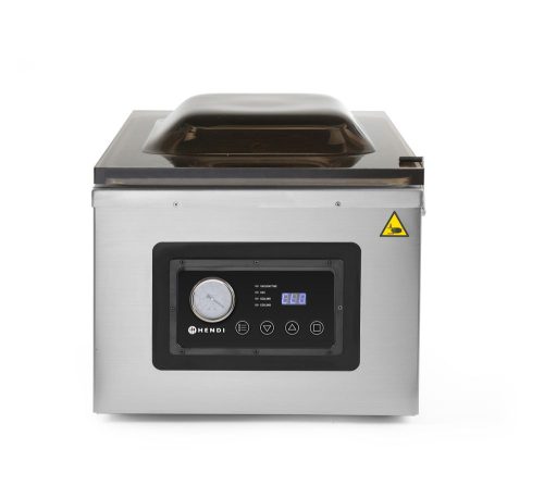 Kamrás vákuumcsomagoló gép Profi Line 410, HENDI, Profi Line, tömítő szalag 410 mm, 230V/1100W, 510x625x(H)455mm