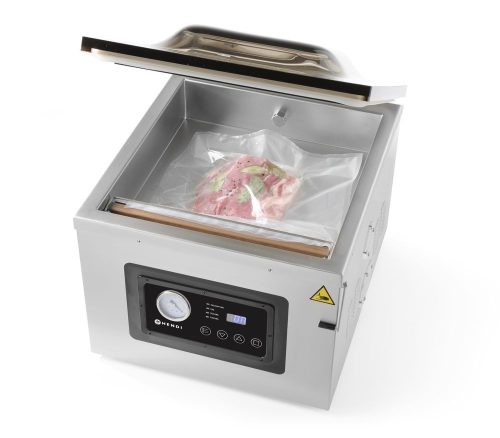 Kamrás vákuumcsomagoló gép Profi Line 410, HENDI, Profi Line, tömítő szalag 410 mm, 230V/1100W, 510x625x(H)455mm