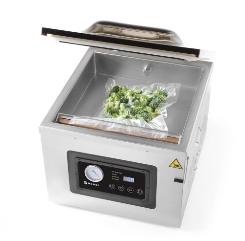Kamrás vákuumcsomagoló gép Profi Line 410, HENDI, Profi Line, tömítő szalag 410 mm, 230V/1100W, 510x625x(H)455mm