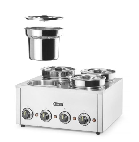 Melegentartó, HENDI, 16L, 220-240V/800W, 506x509x(H)298mm