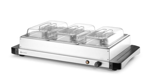 Ételmelegítő, HENDI, 220-240V/400W, 657x381x(H)161mm