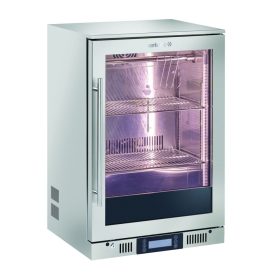   Pult alá építhető szárazérlelő szekrény, Arktic, 126L, Ezüst, 230V/350W, 600x545x(H)900mm