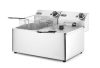 Olajsütő Kitchen Line - 2x 8L, HENDI, Kitchen Termékcsalád, 16L, 230V/7000W, 542x430x(H)351mm