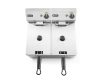 Olajsütő 2x4 l, HENDI, Kitchen Line, 8L, 230V/6000W, 470x380x(H)315mm