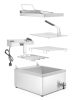 Olajsütő, HENDI, 12L, 230V/3500W, 630x860x(H)438mm