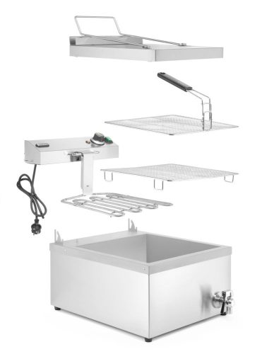 Olajsütő, HENDI, 12L, 230V/3500W, 630x860x(H)438mm