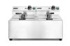 Olajsütő Profi Line - 2 x 8 L, HENDI, Profi Line, 16L, 230V/7000W, 605x460x(H)369mm