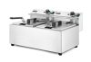 Olajsütő Profi Line - 2 x 8 L, HENDI, Profi Line, 16L, 230V/7000W, 605x460x(H)369mm