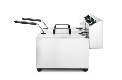 Olajsütő Profi Line - 2 x 8 L, HENDI, Profi Line, 16L, 230V/7000W, 605x460x(H)369mm