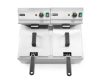 Olajsütő Profi Line - 2 x 8 L, HENDI, Profi Line, 16L, 230V/7000W, 605x460x(H)369mm