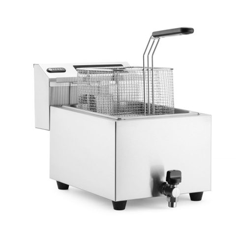 Olajsütő Profi Line digitális leeresztő csappal – 8 l, HENDI, Profi Line, 8L, 230V/3500W, 305x515x(H)345mm