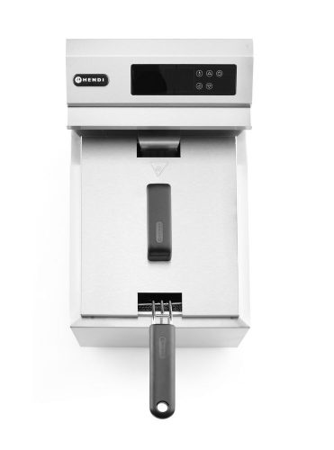 Olajsütő Profi Line digitális leeresztő csappal – 8 l, HENDI, Profi Line, 8L, 230V/3500W, 305x515x(H)345mm