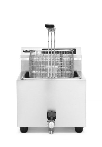 Olajsütő Profi Line digitális leeresztő csappal – 8 l, HENDI, Profi Line, 8L, 230V/3500W, 305x515x(H)345mm
