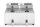 Olajsütő Profi Line digitális leeresztő csappal – 2 x 8 l, HENDI, Profi Line, 16L, 230V/7000W, 605x515x(H)350mm