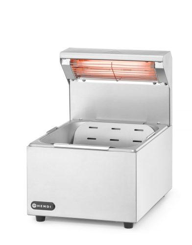 Sült burgonya melegítő, HENDI, GN 1/2, 220-240V/400W, 357x267x(H)376mm