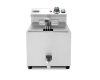 Olajsütő XL leeresztő csappal, HENDI, Profi Line, 10L, 400V/6600W, 300x585x(H)377mm