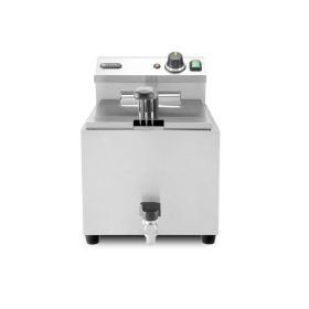   Olajsütő XL leeresztő csappal, HENDI, Profi Line, 10L, 400V/6600W, 300x585x(H)377mm