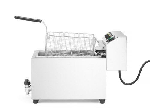 HENDI GOLIATH olajsütő leeresztő csappal, HENDI, 10L, 400V/10200W, 300x585x(H)392mm