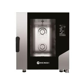  Hőlégbefúvásos gőzsütő érintéssel 7x GN 1/1, HENDI, 400V/10400W, 730x849x(H)850mm