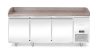 Pizza hűtőasztal gránit munkafelülettel, 3 ajtós, Arktic, 375L, Gránit, 230V/400W, 2010x800x(H)875mm