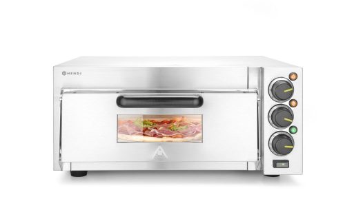 Pizzasütők kompakt, HENDI, Ezüst, 230V/2000W, 580x560x(H)275mm