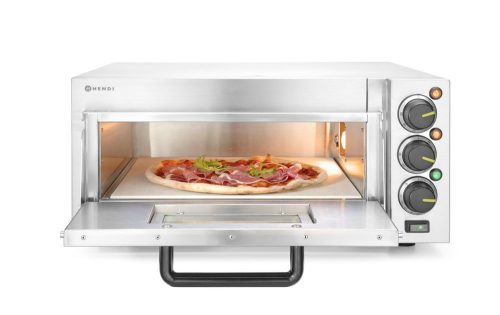 Pizzasütők kompakt, HENDI, Ezüst, 230V/2000W, 580x560x(H)275mm