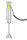 Spirálzsinóros botmixer, HENDI, 220-240V/1000W, ⌀65x425mm