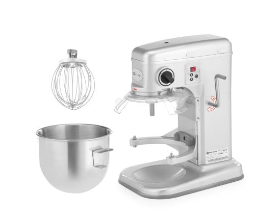 Bolygókeverő, HENDI, Kitchen Termékcsalád, 7L, Ezüst, 220-240V/650W, 317x440x(H)490mm