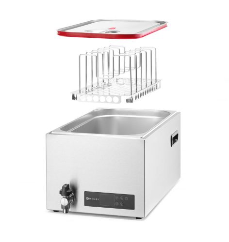 Sous vide készülék GN 1/1, HENDI, 20L, 230V/600W, 350x680x(H)275mm