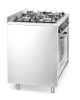 Gáztűzhely - 5 égőfej elektromos sütővel, HENDI, Kitchen Line, Ezüst, 230V/2900W, 14,3kW, 900x653x(H)900mm