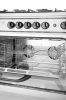 Gáztűzhely - 5 égőfej elektromos sütővel, HENDI, Kitchen Line, Ezüst, 230V/2900W, 14,3kW, 900x653x(H)900mm