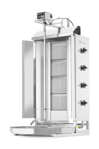 Gáz kebab grillsütő, HENDI, Profi Termékcsalád, 230V/16W, 13kW, 735x745x(H)1110mm