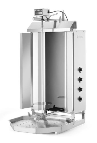 Elektromos kebab grill, HENDI, Profi Termékcsalád, 400V/7200W, 7,2kW, 550x700x(H)1120mm